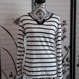 Long Sleeve Striped Shirt